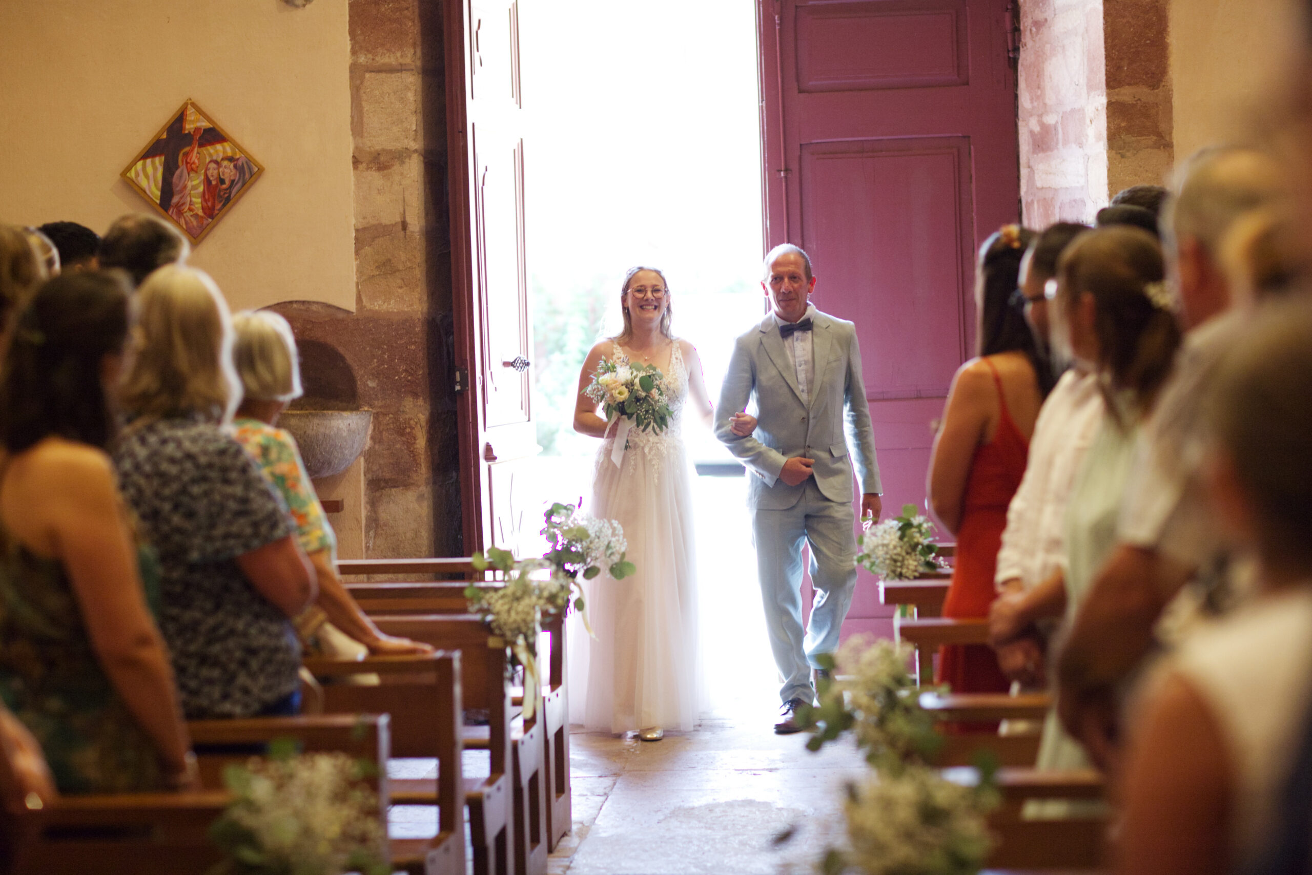 Cérémonie religieuse du mariage de Marine et Dorian